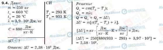 ГДЗ Физика 10 класс страница 9.4