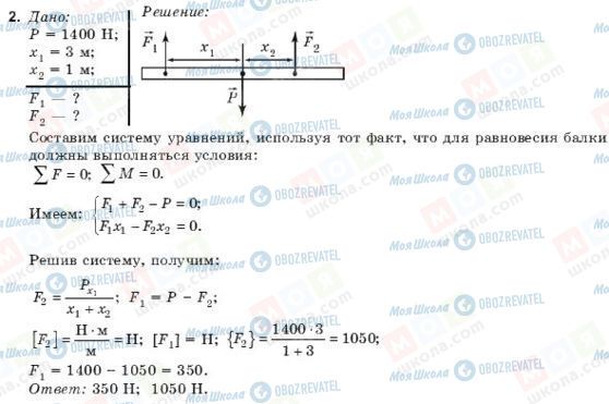 ГДЗ Фізика 9 клас сторінка 2