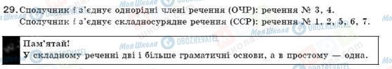 ГДЗ Українська мова 9 клас сторінка 29