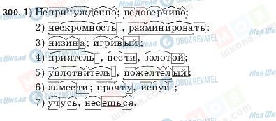 ГДЗ Російська мова 9 клас сторінка 300