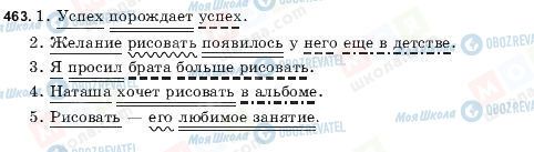 ГДЗ Русский язык 9 класс страница 463