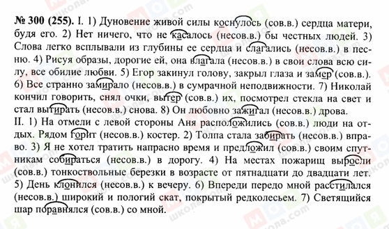 ГДЗ Російська мова 10 клас сторінка 300