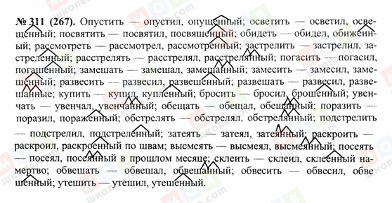 ГДЗ Російська мова 10 клас сторінка 311