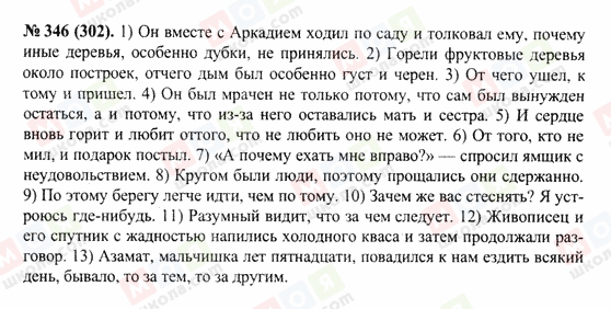 ГДЗ Російська мова 10 клас сторінка 346