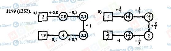 ГДЗ Математика 5 класс страница 1279(1252)