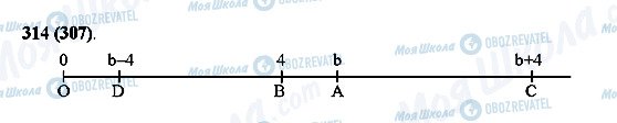 ГДЗ Математика 5 клас сторінка 314(307)