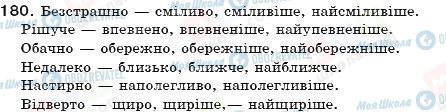 ГДЗ Українська мова 7 клас сторінка 180