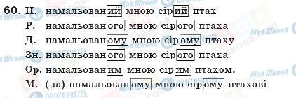 ГДЗ Українська мова 7 клас сторінка 60
