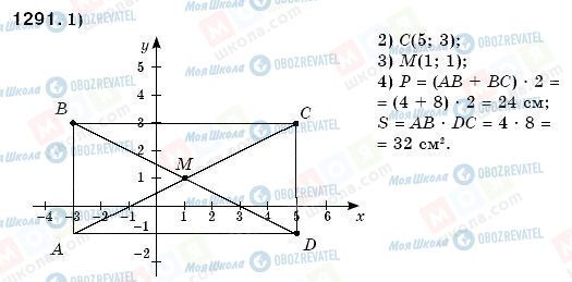 ГДЗ Математика 6 класс страница 1291