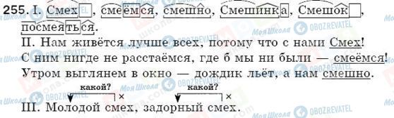 ГДЗ Русский язык 5 класс страница 255