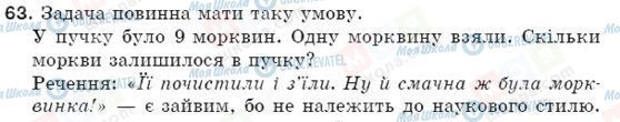 ГДЗ Українська мова 5 клас сторінка 63