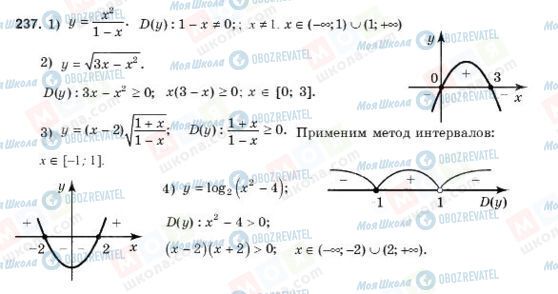 ГДЗ Алгебра 10 клас сторінка 237