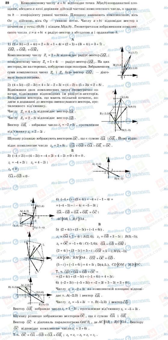ГДЗ Алгебра 11 клас сторінка 89