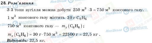 ГДЗ Хімія 10 клас сторінка 28