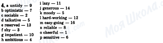 ГДЗ Английский язык 10 класс страница 4