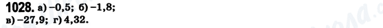 ГДЗ Математика 6 класс страница 1028