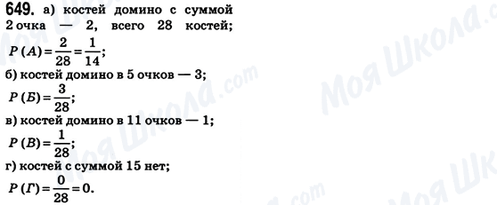 ГДЗ Математика 6 класс страница 649