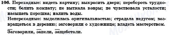 ГДЗ Російська мова 7 клас сторінка 106