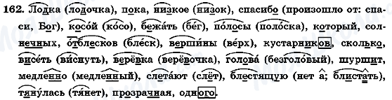 ГДЗ Російська мова 7 клас сторінка 162