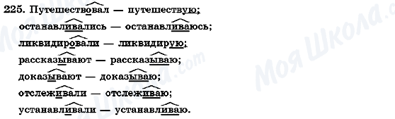 ГДЗ Російська мова 7 клас сторінка 225