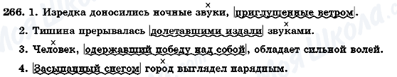 ГДЗ Російська мова 7 клас сторінка 266