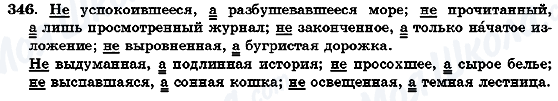 ГДЗ Російська мова 7 клас сторінка 346