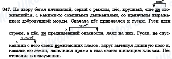 ГДЗ Російська мова 7 клас сторінка 347