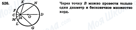 ГДЗ Геометрія 7 клас сторінка 526