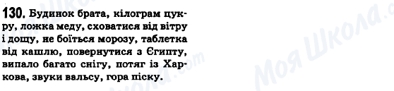 ГДЗ Українська мова 6 клас сторінка 130