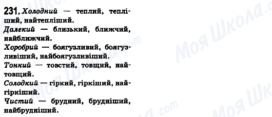 ГДЗ Укр мова 6 класс страница 231
