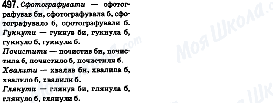 ГДЗ Українська мова 6 клас сторінка 497