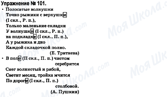 ГДЗ Російська мова 6 клас сторінка 101