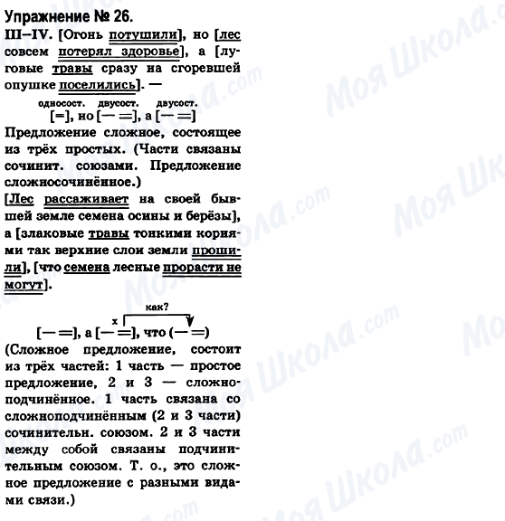 ГДЗ Русский язык 6 класс страница 26