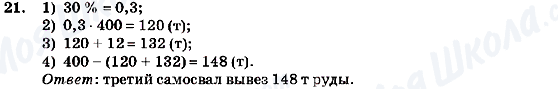 ГДЗ Алгебра 7 клас сторінка 21