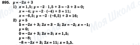 ГДЗ Алгебра 7 класс страница 895