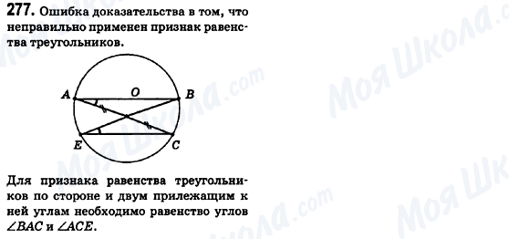 ГДЗ Геометрія 8 клас сторінка 277