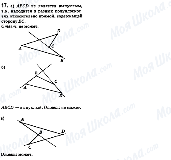 ГДЗ Геометрія 8 клас сторінка 17