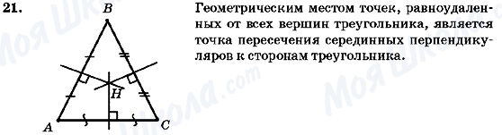 ГДЗ Геометрія 7 клас сторінка 21