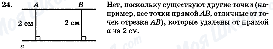 ГДЗ Геометрія 7 клас сторінка 24