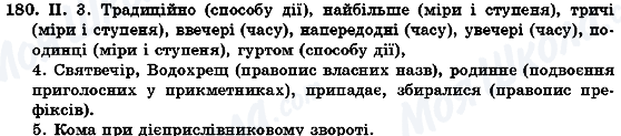 ГДЗ Укр мова 7 класс страница 180