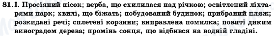 ГДЗ Українська мова 7 клас сторінка 81