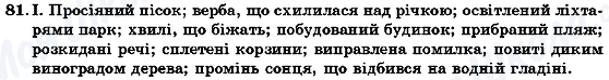 ГДЗ Укр мова 7 класс страница 81