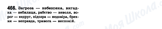 ГДЗ Українська мова 7 клас сторінка 466