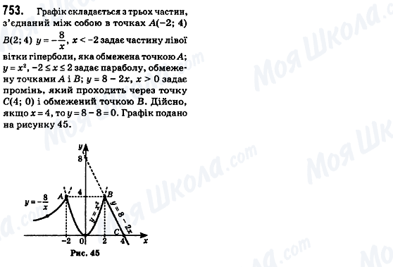 ГДЗ Алгебра 8 клас сторінка 753