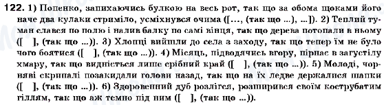 ГДЗ Українська мова 9 клас сторінка 122