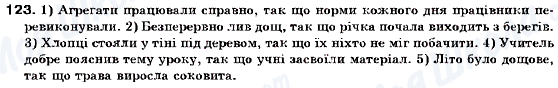 ГДЗ Українська мова 9 клас сторінка 123