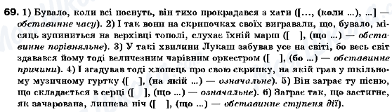 ГДЗ Українська мова 9 клас сторінка 69