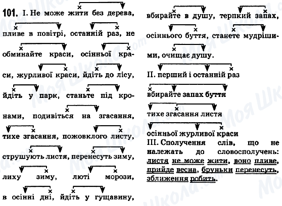 ГДЗ Укр мова 5 класс страница 101