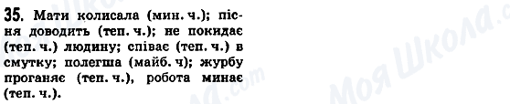 ГДЗ Укр мова 5 класс страница 35