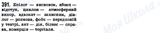 ГДЗ Українська мова 5 клас сторінка 391